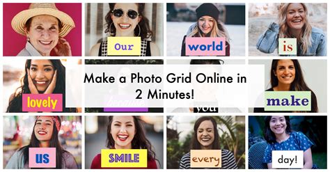 Free Online Photo Grid Maker - PicMyna.com