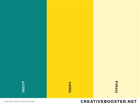 25+ Best Colors That Go With Yellow (Color Palettes) – CreativeBooster