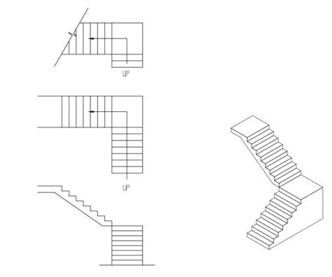 L-Stairs: Drafted and SketchUpped – Drafting, Modeling and 3D Printing ...