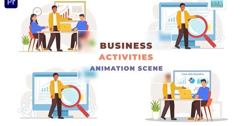 Business Planning Activities Animation, Elements ft. activity ...