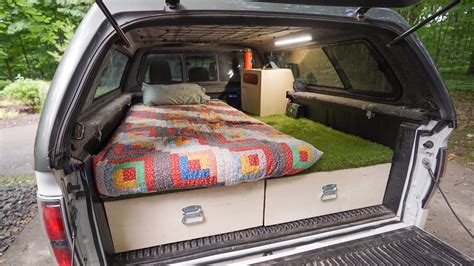 How To Turn Your Truck Bed Into A Camper - Bed Western