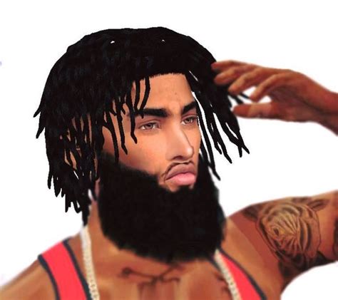 Sims 4 black male hair - pannaa