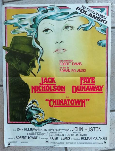 Affiche CHINATOWN by Roman POLANSKI: (1974) Edition originale Art ...