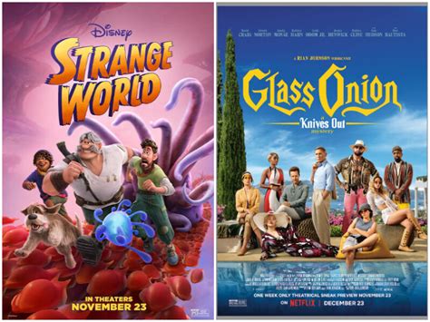 Movie Review Double Feature: ‘Strange World’ & ‘Glass Onion: A Knives ...