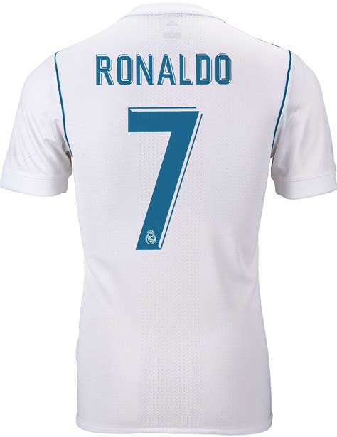 adidas Kids Ronaldo Real Madrid Home Jersey 2017-18