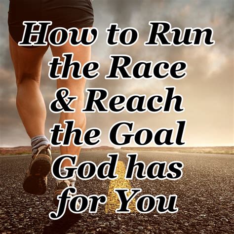 How to Run the Race & Reach the Goal God has for You - CMB