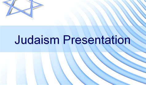 Jewish Powerpoint Templates Judaism Presentation Slide Templates for ...