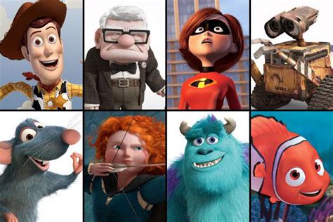 Disney Pixar Movie Characters