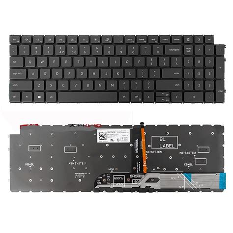 Keyboard For DELL Inspiron 15 3510 3511 3515 5515 5510 7510 16 Plus ...