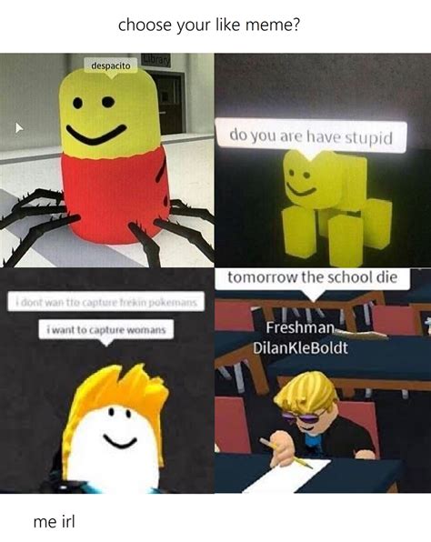 Choose you like roblox (Meme) by snipersteve2WasBack on DeviantArt