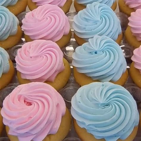 Gender Reveal1 Dozen Cupcakes - Oakmont Bakery