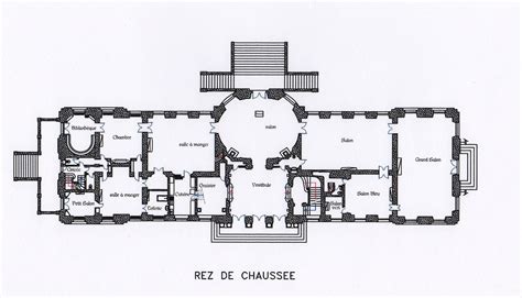 French Mansion Floor Plans