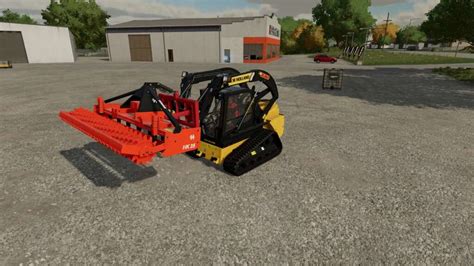 Implement Mover For Skid Steer Loaders v1.0 FS22 Mod | Farming ...