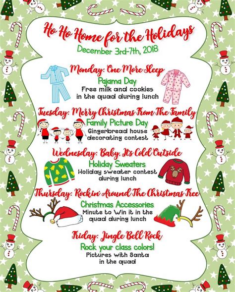 #christmas #spiritweek #holidayspirit #schoolspirit #holiday #holiday ...