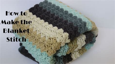 How to Make the Blanket Stitch (Crochet 101 Series) | Easy Crochet ...