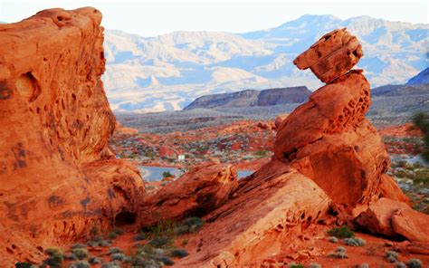 Figures From Stone Red Rock Canyon National Conservation Area Las Vegas ...