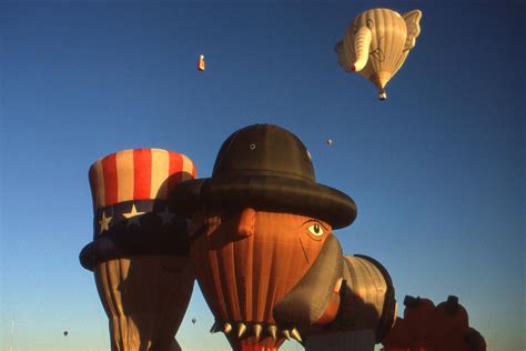 Albuquerque Hot Air Balloon Festival - Special Shapes Photograph by ...