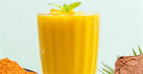 Cholesterol-Lowering Tropical Turmeric Smoothie - Make Drinks