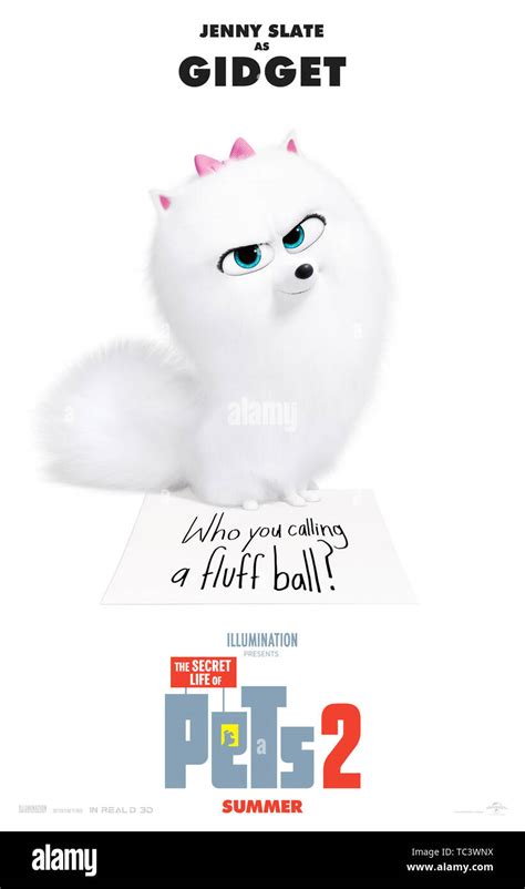 THE SECRET LIFE OF PETS 2, US character poster, Gidget (voice by Jenny ...