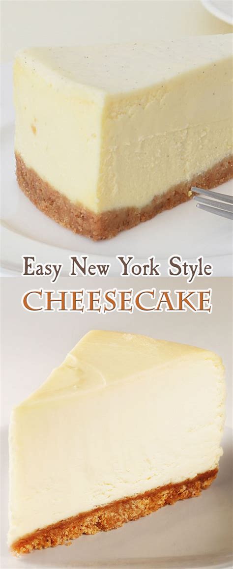 Easy New York Style Cheesecake