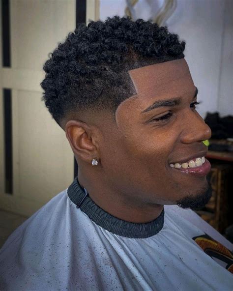 High Top Fade Haircut For Black Men