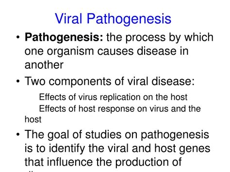 PPT - Viral Pathogenesis PowerPoint Presentation, free download - ID ...