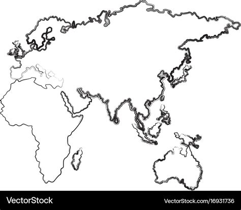 Outline Map Of Europe Asia And Africa