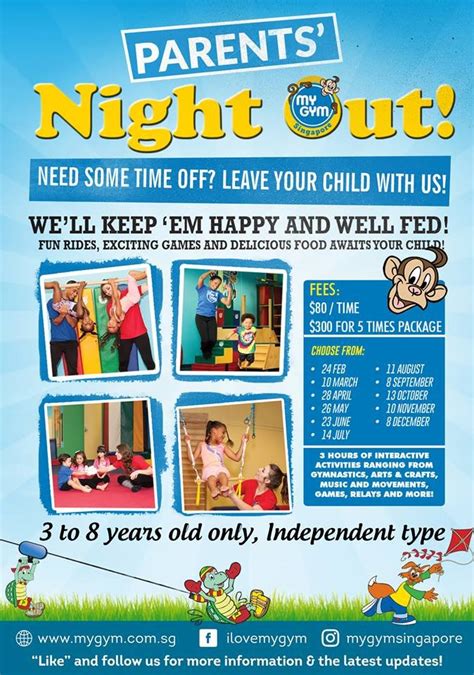 Parents Night Out Party | Tickikids Singapore