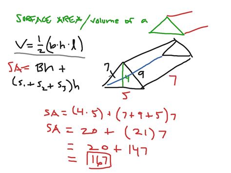 Triangular Prism Lateral Area