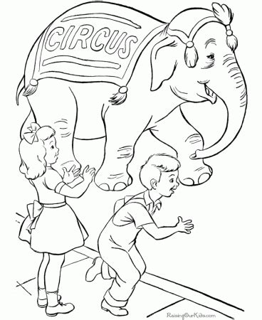 Circus Train Coloring Pages - Free Printable Coloring Pages | Free ...