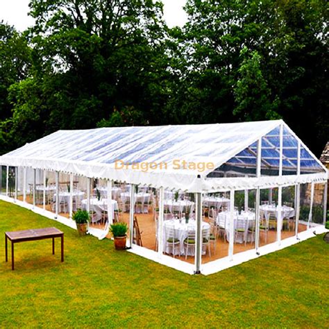 Aluminum Structure Outdoor Event Tent Transparent Roof Wedding Marquee ...