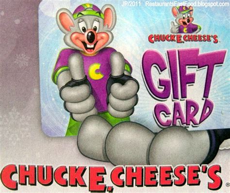 Chuck E Cheese's Gift Card | Chuck e cheese, Cheese gifts, Gifts