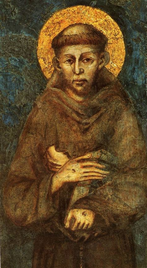 san francisco por cimabue | Saint françois d'assise, Saint françois ...