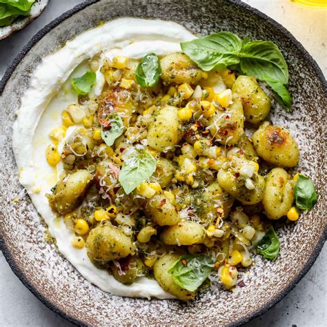 Sheet Pan Pesto Gnocchi - Dishing Out Health