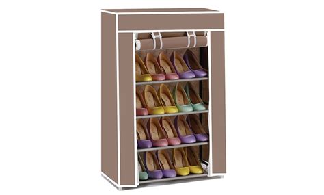 Canvas Shoe Rack | Groupon