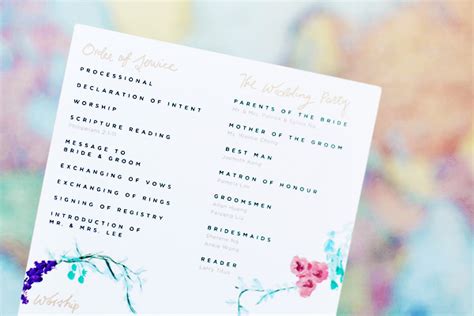 Paula + Bryan's Whimsical Floral Wedding Invitations