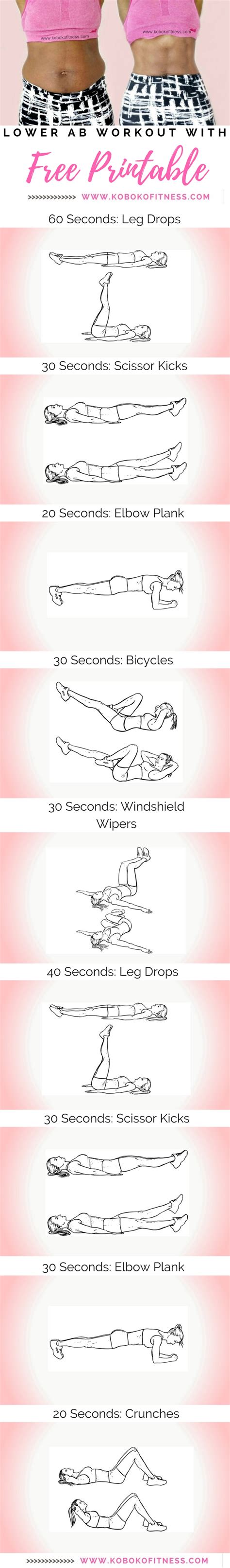 Workouts To Work Lower Abs - WorkoutWalls