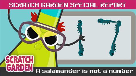 A Salamander is NOT a Number! | SPECIAL REPORT | Scratch Garden - YouTube