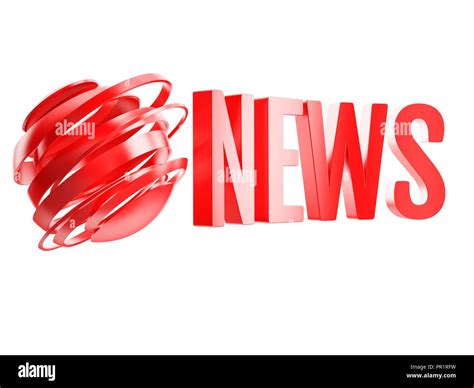 News logo, illustration Stock Photo - Alamy