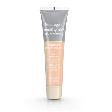 Neutrogena Healthy Skin Tinted Moisturizer, Fair to Light, 1.1 oz ...