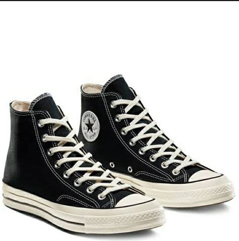 [Authentic] Converse Chuck Taylor 70 vintage black high cut, Women's ...