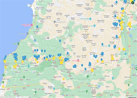 Mapping Clashes Along the Israel-Lebanon Border | The Washington Institute