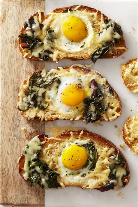 Best Chard and Gruyère Eggs in the Hole Recipe - How to Make Chard and ...