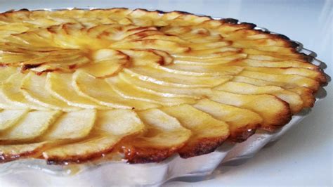 Tarte aux pommes crème pâtissière