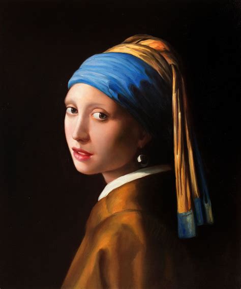 Vermeer, Girl with a Pearl Earring - Oil Painting at overstockArt.com ...