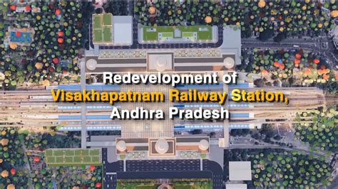 Redevelopment of Visakhapatnam railway station - YouTube