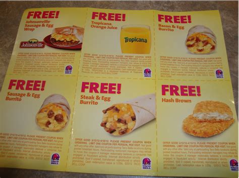 Printable Coupons: Taco Bell Coupons