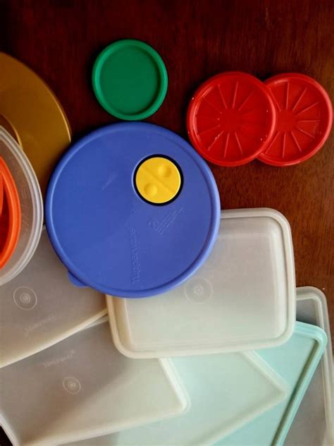 Vintage TUPPERWARE LIDS / Replacement Lids / Tupper Ware | Etsy