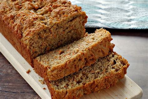 Healthy Carrot bread - Food Meanderings