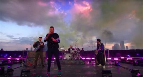 Watch Coldplay Open BRIT Awards 2021 With 'Higher Power' - Our Culture